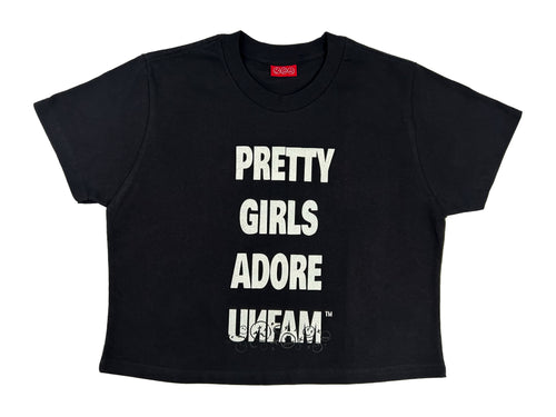 Pretty Girls Cropped Boxy Tee