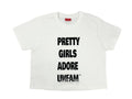 Pretty Girls Cropped Boxy Tee